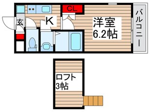 エステート新松戸２４の物件間取画像